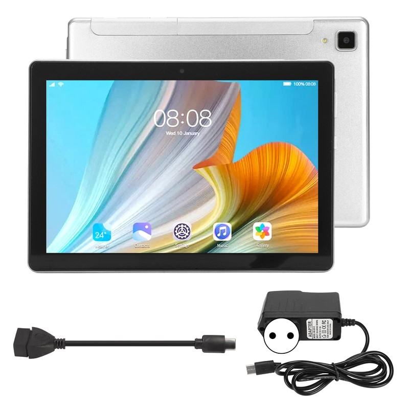 8.1in Tablet 5G Dual Band WiFi 4GB 64GB Front 800w