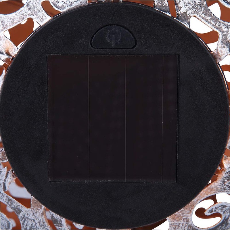 Globo 33743 LED Solar Outdoor Plug Light Patio Decor Mesh