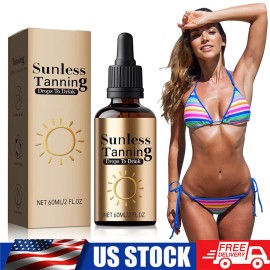 Unbranded Sunless Tanning Drops To Drink Drinkable Sunless Tanning Drops Oral Drink 60ml