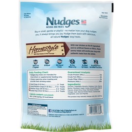 Nudges Blue Buffalo Homestyle Natural Dog Treats, Chicken and Pork, 12oz Bag