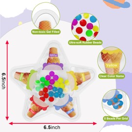 OriJoy Color Sorting Sensory Toys for Toddlers, Color Matching Fidget Toys for Calming, Preschool Learning Montessori Toy Travel Fine Motor Skills Game for Kids Boys Girls Ages 3-5