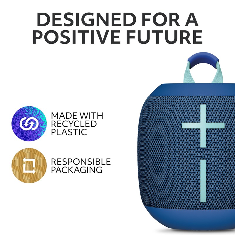 Ultimate Ears WONDERBOOM 4 Portable Waterproof Bluetooth Speaker with Big