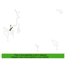 Ford Genuine Ford OEM 2015-2020 F150 Front Grille Camera Washer Nozzle Jet FL3Z17603D