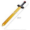 Munetoshi 24” Foam Golden Battle Sword Adventure Fantasy Cosplay Costume
