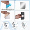 GWEOR 20 Pezzi Confezione per Cellulare Auto, Placche Metalliche Adesive,