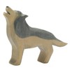 Ostheimer 15211 Wolf Howling Wooden Height 8.2 cm