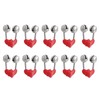 Up to 100PCS Best Bite Clip Fishing Alarm Bells Plastic