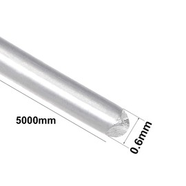 TOP-VIGOR 0.6mm 22AWG Heating Resistor Wire, 5M Wrapping Nichrome Resistance Wire for Heating Elements, DIY Projects, Industrial Applications