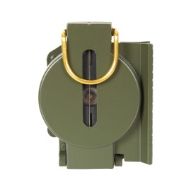 Mountain Warehouse Richtungskompass - Praktisches Navigationswerkzeug, kompakt, Metallhaken, präzise, strapazierfähig - Für Wandern, Camping, Trekking und Reisen Grün Einheitsgröße