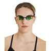 Arena Unisex's Cobra Ultra Swipe Goggle, Yellow Copper-Black, One Size