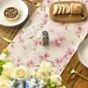 Artoid Mode Cherry Blossom Branches Spring Table Runner, Seasonal Kitchen