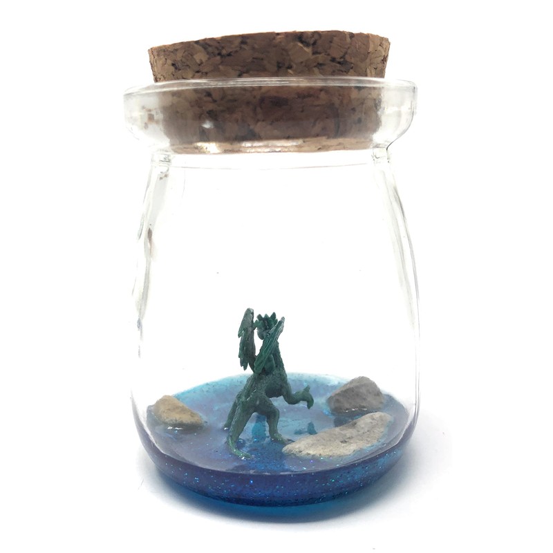 Fish Belli Water Dragon Mini Desk Pet with Adoption Certificate