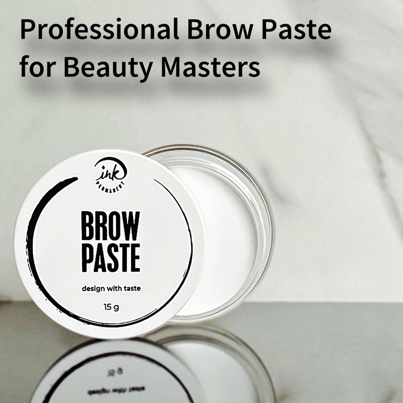 Eyebrow White Mapping Brow Paste [Large 15g Bottle] EyeBrow Mapping