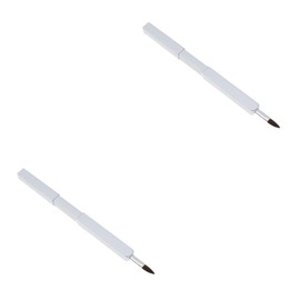 Ipetboom 2pcs Handy Lip Brush Retractable Brush Makeup Tool Kit Lip Applicator Makeup