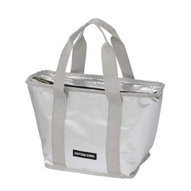 Captain Stag UE-655 Insulated Bag, Cooler Bag, Tote Cooler Bag, Capacity: 1.1 gal (4 L), Silver, Delis