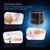 Sound Oasis Baby Sound Machine with Bluetooth - 20 Soothing