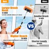 ARTIPOLY 72" Car Wash Brush with Long Handle, Flow-Thru Soft