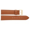 MARCHEL Smooth Leather Genuine Leather LLB Clasp in Gold Leather