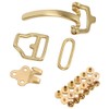 Pure Brass Belt Buckle Environmental Protection D shaped Buckle Set
