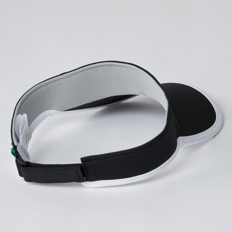 Kappa 644921 Women's Sun Visor, OMINI Logo, Black