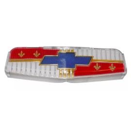 FARGO AUTOMOTIVE 1953 CHEVY BELAIR 150 210 FRONT HOOD EMBLEM PLASTIC INSERT ONLY 53C-16721-FP*