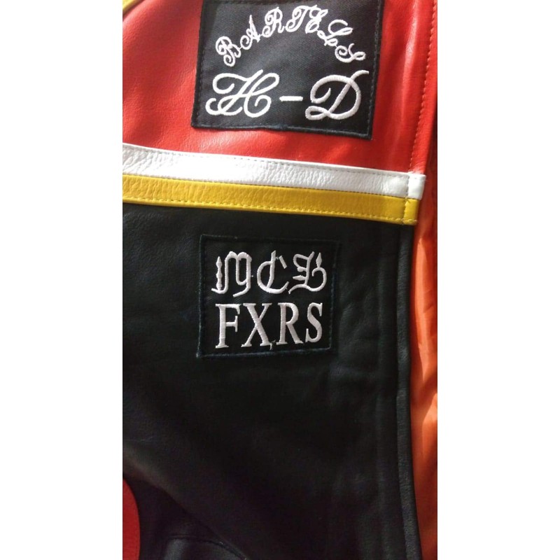 Rourke Don Biker Cow Leather Jacket (4XL)