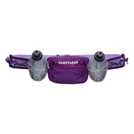 Nathan Running Belt Hydration with Flasks, Storage Pockets, Trail Mix Plus, Running Water Bottle Belt, Insulated, Walking, Hiking