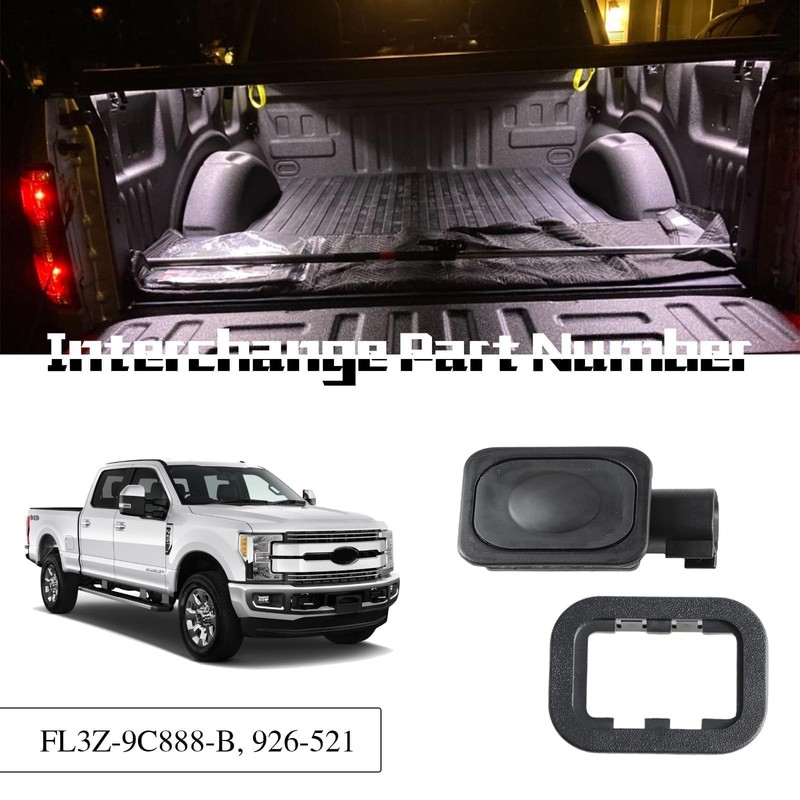 FUSCH New Rear Cargo Bed Lamp Light Switch Fits for