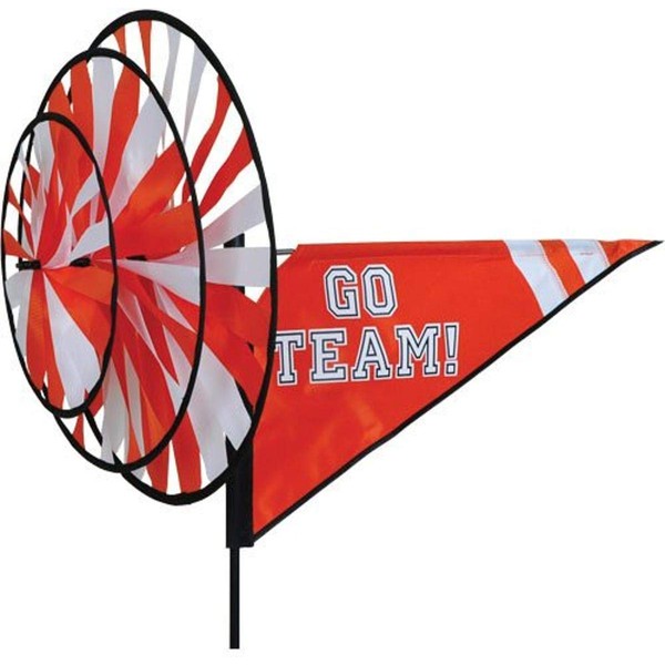 Premier 22152 Triple Spinner with Go Team Label, 33 by 27-Inch, Orange