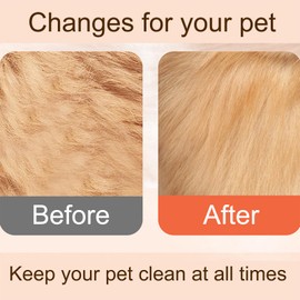 3-in-1 Cat & Dog Steam Brush - Rechargeable Anti-Static Pet Grooming Tool, Professional Deshedder with Steam Spray for Indoor Pets Shedding Control (Light Beige)