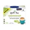 QuikTea Lemongrass Unsweetened Chai Tea Latte – 10 Count, Instant