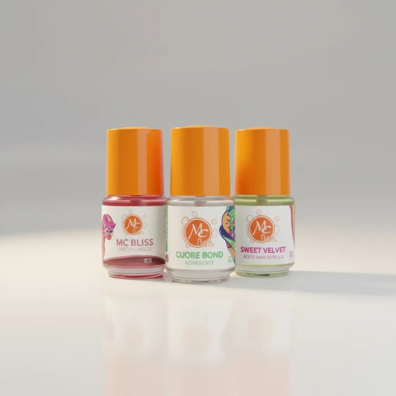 Pack 3 Basicos Primer + Nivela Ph + Aceite Cuticula