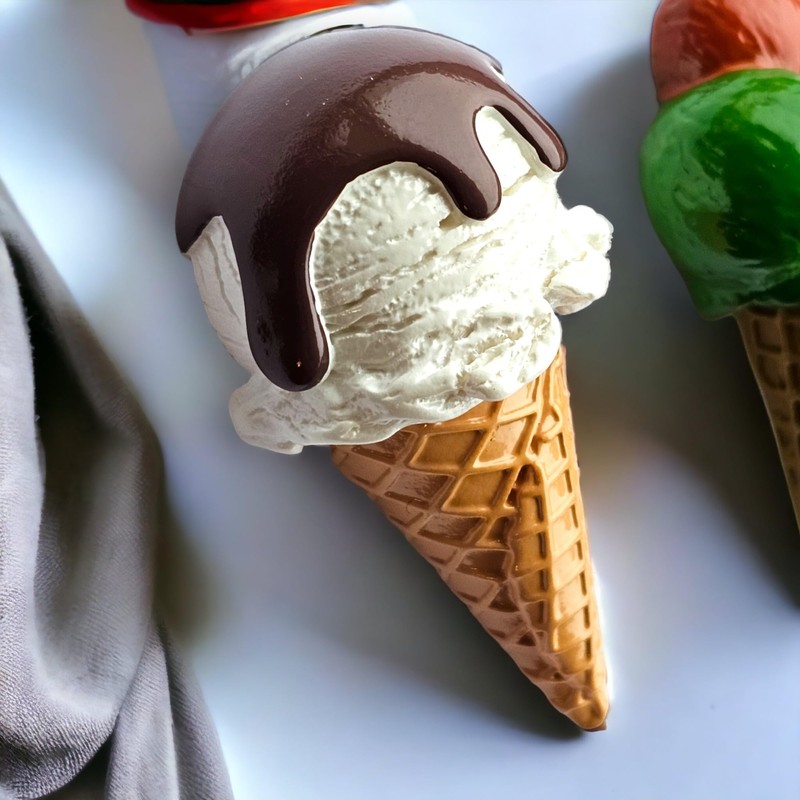 3d Fridge Magnets, Cute Fun Decorative Magnets, Icecream Fridge Magntes