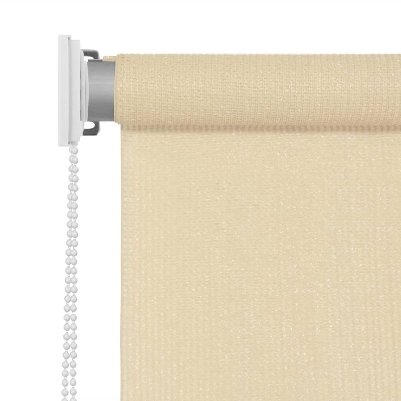 Tidyard Outdoor Roller Blind External Sun Shade Screen Cream for