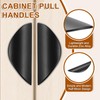 sourcing map 6 Pack Half Moon Cabinet Pull, 2.52" Hole