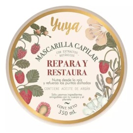 Yuya Repairing Hair Mask with Argan Oil and Botanical Extracts, 350ml