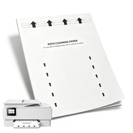 Printer Cleaning Sheets 15-Pack, 8.5 x 11" Removed Ink, Dust, Dirt & Debris