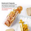 100pcs 2 Gram Food Safe Desiccant Canisters, Indicating [Orange to