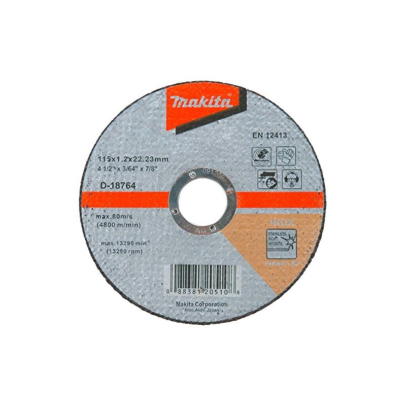 Makita D-18764-10 Thin Cut Off Wheels, Pack of 10