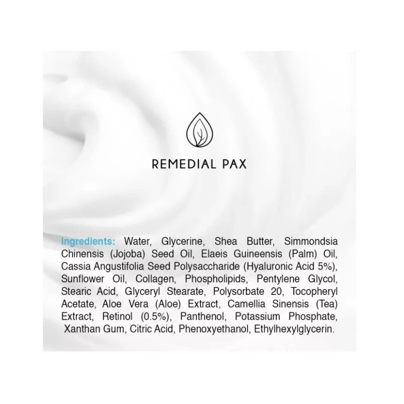 Remedial Pax Day & Night Retinol & Collagen Moisturizer Face