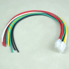 10-pin Harness Plug Compatible with Kicker BassStation Hideaway 11HS8 46HS10 11PHD12 11PH12 HS8 PT10 PT250 11PT8