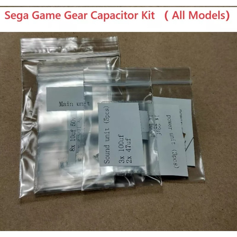 Capacitors Sega Game Gear 20pcs Ceramic Replacement Capacitor Repair Kit