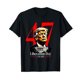 President Trump Inauguration Day 2025 Liberation Day T-Shirt