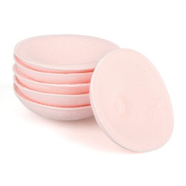 Washable Nursing Pads, Pack of 6 Nursing Pads (3 Pairs), Reusable Soft Cotton Nursing Pads, Pink