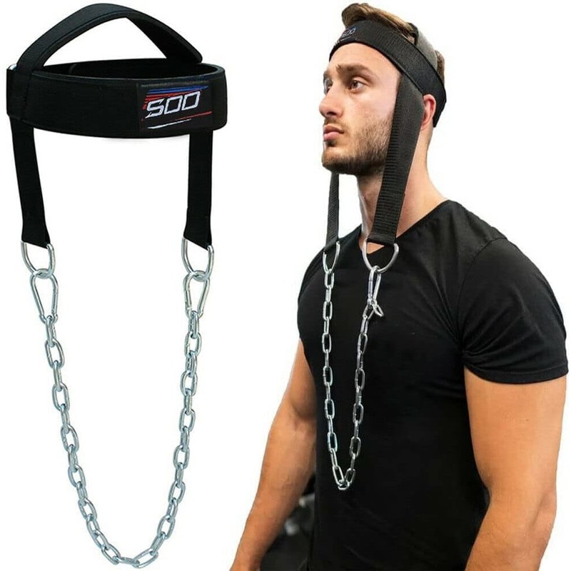 Trainer Neck Harness Weight Lifting Training, Head Harness Exerciser, Body