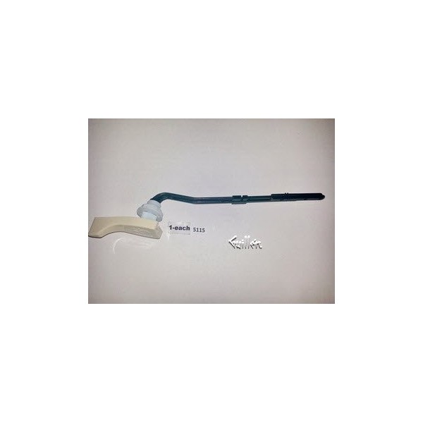 Briggs 5115; tank trip lever handle plastic; in bone |
