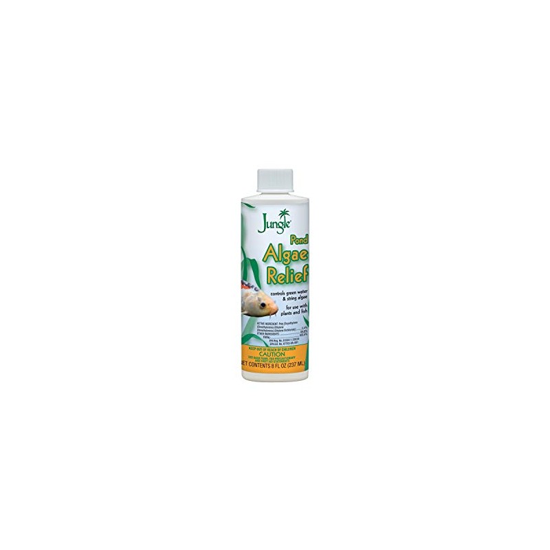 Jungle PL720-8W Pond Algae Relief, 8-Ounce, 237-ml