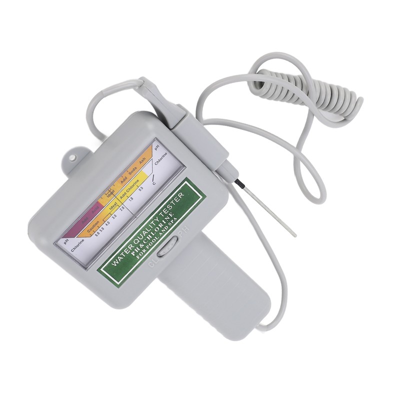 Portable PH Tester Chlorine Meter Swimming Pool Spa Water Quality