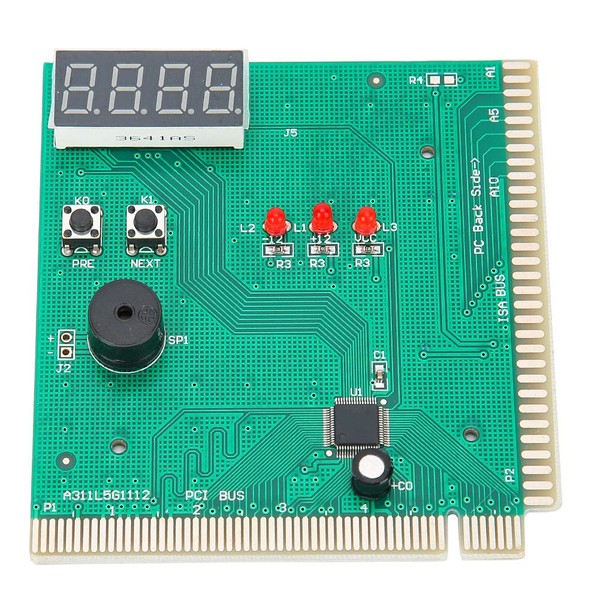 VBESTLIFE PC Motherboard Diagnostic Card, 4-Digit Card PC Analyzer Computer