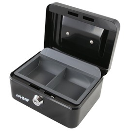 Cash Box 150 x 110 x 75 mm Black